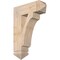 Ekena Millwork Legacy Arts & Crafts Smooth Bracket, Douglas Fir, 5 1/2"W x 20"D x 28"H BKT06X20X28LEC03SDF - alternate 1